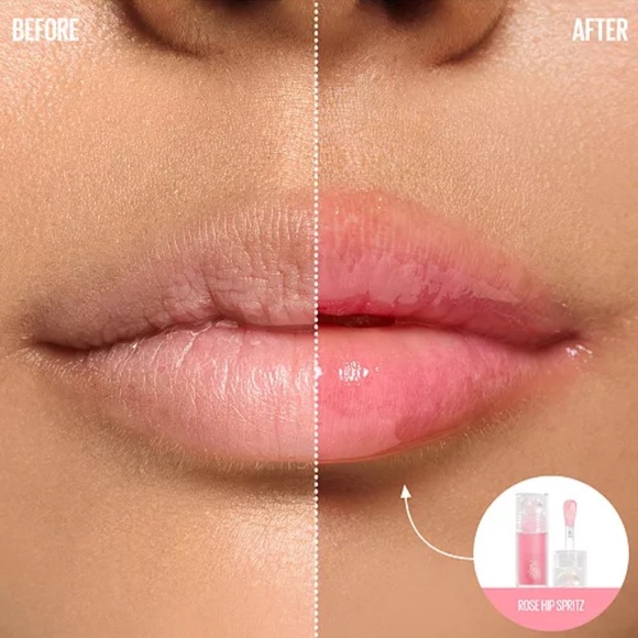 4 NEW in boxes, Kaja Beauty Juicy Glass Lip Oils in Rosehip Spritz - Picture 3 of 16